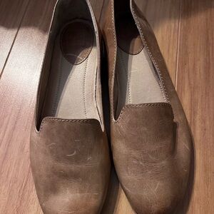 Frye Brown Leather Flats